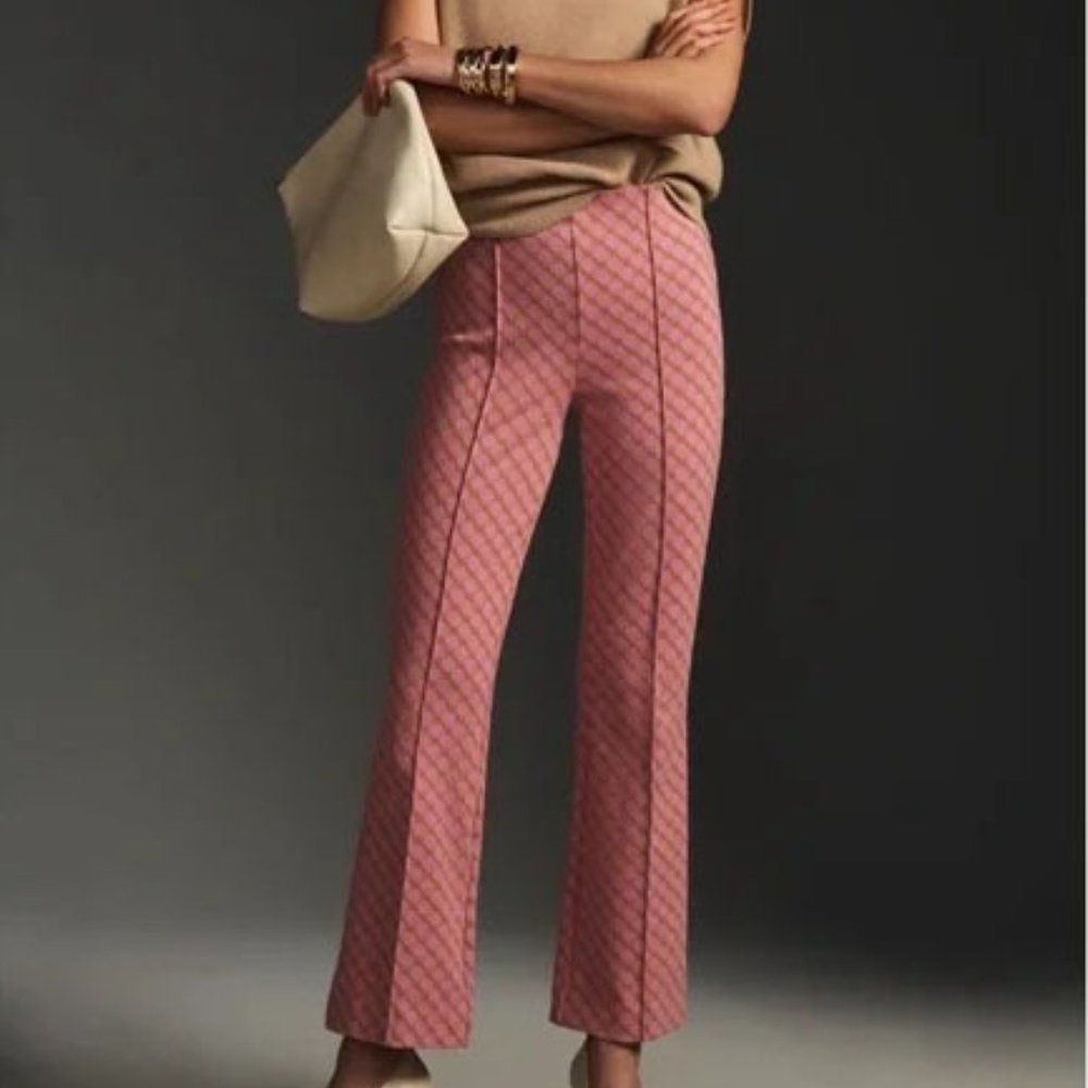 Margot Kick-Flare Cropped Pants NWT